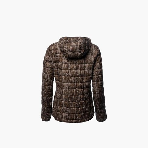 Gator Waders Womens Cumulus Jacket - Insulated Lightweight Windproof Hunting Puffer with Hood - Rated for 0-45°F Cold Weather in Saudi Arabia