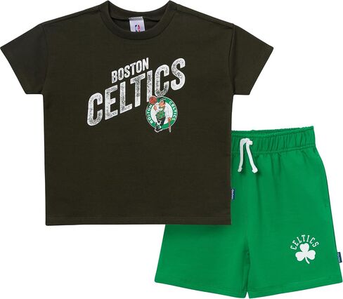 Gerber baby-boys Nba Team T-shirt & Shorts Set in Saudi Arabia