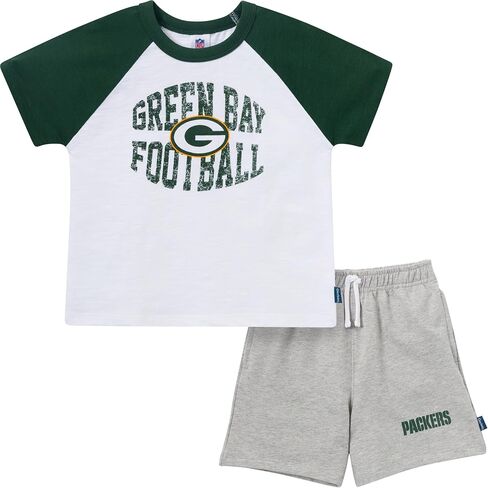 Gerber NFL unisex-baby Nfl Team T-shirt and Shorts Set in Saudi Arabia
