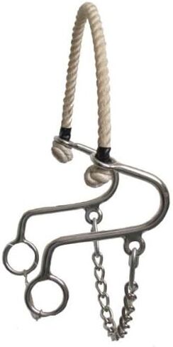 Little S Hackamore Bit 5.5" Checks in Saudi Arabia