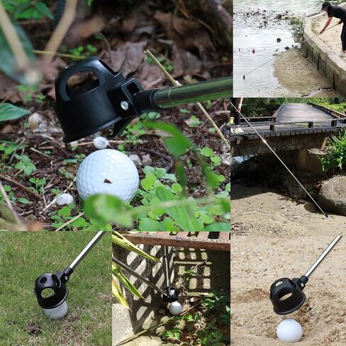 9Ft/12Ft/16.3Ft/20Ft Golf Ball Retriever for Water Telescopic, Stainless Steel Ball Retriever Tool Golf Ball Grabber in Saudi Arabia