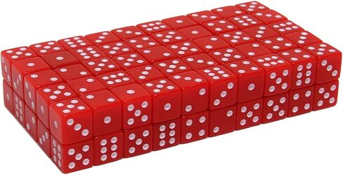 WE Games Square Cornered Dice - 100 Pack – wood-expressions in Saudi Arabia