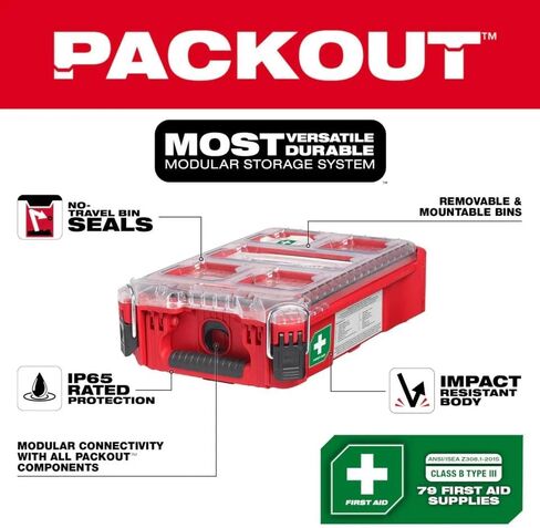 لأداة ميلووكي 48-73-8435C مجموعة الإسعافات الأولية والإسكان، البولي بروبلين 79 in Kuwait