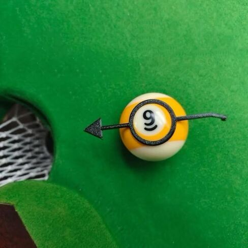 10x Pool Billiards Pool Aiming Aid,Random Color Accessories,Practice Aiming Guide for Kids Intermediate in Saudi Arabia
