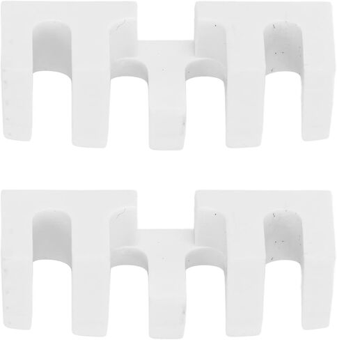 plplaaoo Badminton Stringing Racquet Load Spreader High Pounds Racket Load Adapter Protector Stringing Tool for Manual Threading Machines Plastic 2PCS in Saudi Arabia
