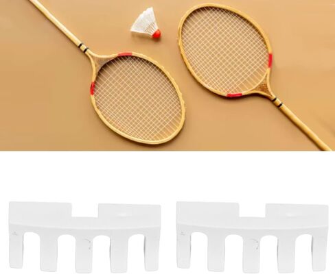 plplaaoo Badminton Stringing Racquet Load Spreader High Pounds Racket Load Adapter Protector Stringing Tool for Manual Threading Machines Plastic 2PCS in Saudi Arabia