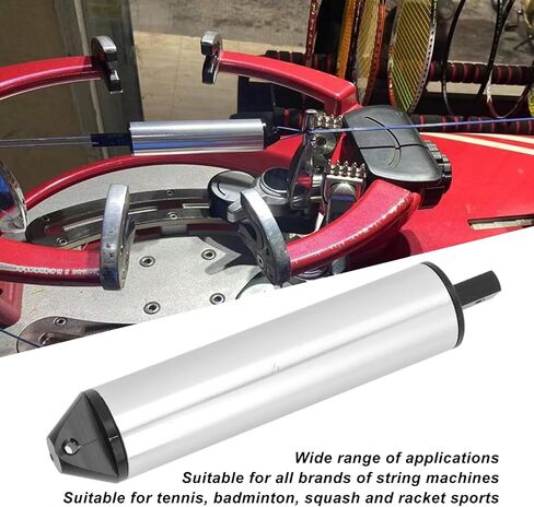 Sports Tennis Stringing Machine Tools, Sports Racquet String Tension Calibrator String Meter, Aluminum Alloy Professional High Tension Measuring Device (Silver) in Saudi Arabia
