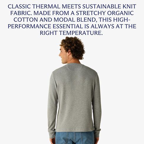 Fair Harbor The Hudson –– Men's Waffle Crewneck Outerwear –– Incredibly Soft, Breathable and Lightweight in Saudi Arabia