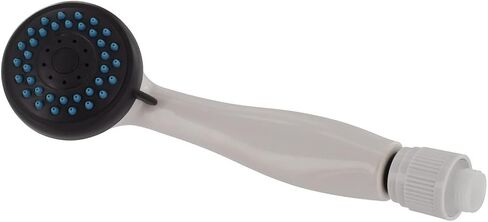 Part Synergy Replacement for Hand-Held Shower Head 3 Function Spray White Plastic Direct Fit in Saudi Arabia