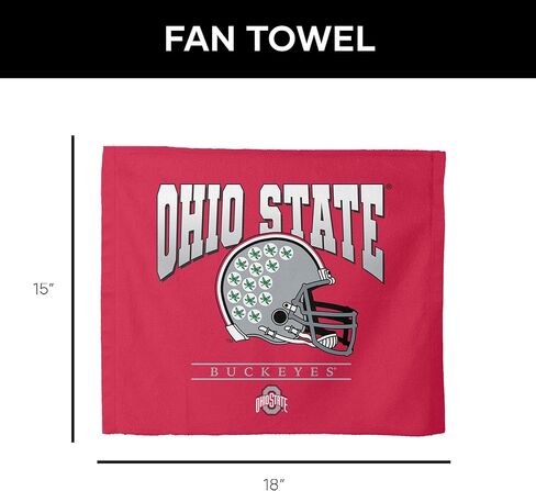 Northwest Ohio State Buckeyes NCAA Rally - Rally Towel 18 x 15 Inches in Saudi Arabia