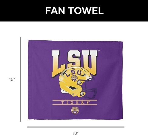 Northwest LSU Tigers NCAA Rally - منشفة رالي 18 × 15 بوصة in Saudi Arabia