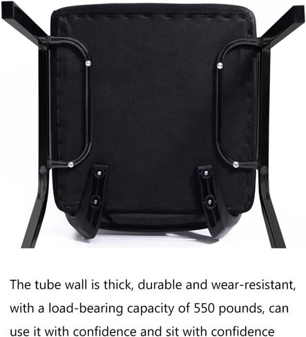High Back Ergonomic Office Chair with Lumbar Support, Mesh Computer Desk Chair with Cushion, Swivel Staff Chair for Home & Conference(A) in Saudi Arabia
