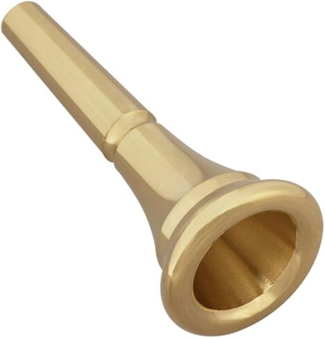 Gold Brass French Horn Mouthpiece Sturdy Musical Instrument Accessory for Enhanced Sound Compatible Most Horn Models in Saudi Arabia