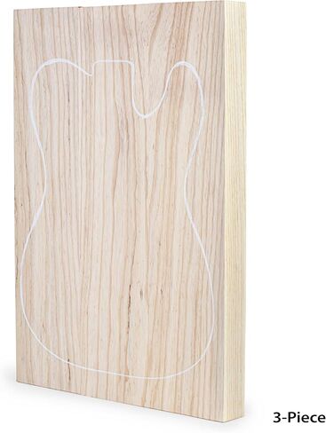 StewMac Swamp Ash جيتار كهربائي فارغ، 3 قطع (2622) in Saudi Arabia