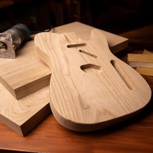 StewMac Swamp Ash جيتار كهربائي فارغ، 3 قطع (2622) in Saudi Arabia