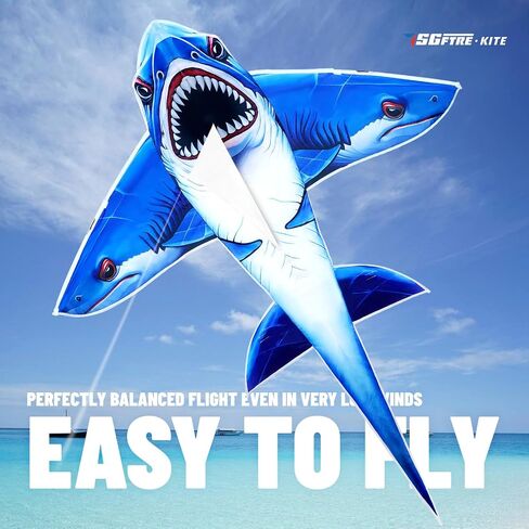 SGftre Complete Kite with Handle, Line & Accessories,Easy to Fly for Kids & Adults, Perfect for Beach, Park, Family Outdoor Activities in Saudi Arabia