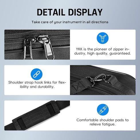حقيبة بوق خفيفة للغاية - نايلون 600D، حقيبة ناعمة خفيفة الوزن ومقاومة للماء مع حزام كتف، حقيبة ظهر مثالية للحمل اليومي؛ (BGD-البوق) in Kuwait