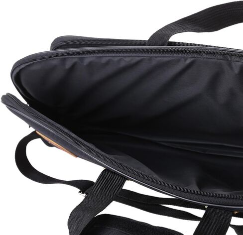 Walfront Trumpet Bag 600D Oxford Case 15mm Thicken Padded Foam Trumpet Gig Bag with Adjustable Shoulder Strap Pocket for Sheet Music Black in Saudi Arabia