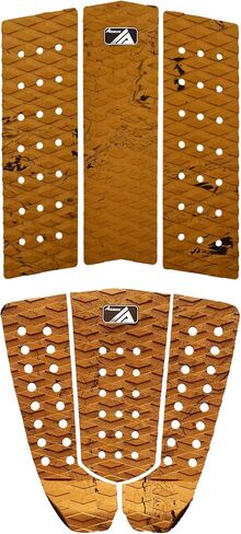 3/6 Piece Stomp Pad Surfboard EVA Traction Pad Adhesive Professional Tail Pad/Applies All Boards - Surfboards, Shortboards, Longboards, Skimboards/Multiple Color Choices in Saudi Arabia