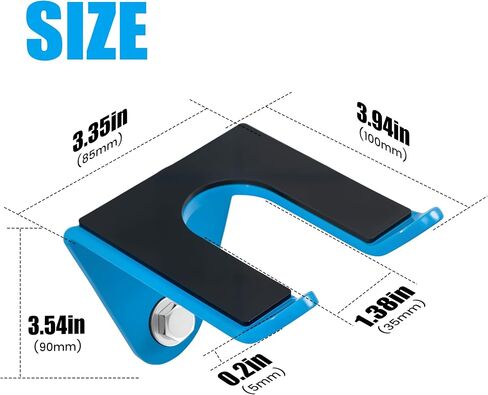 Wall-Mounted Gym Organizer, Resistance Band Storage Rack, Barbell Holder Wall Mount, Dumbbell Storage, Home Gym Accessories Holder in Saudi Arabia