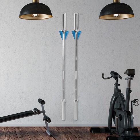 Wall-Mounted Gym Organizer, Resistance Band Storage Rack, Barbell Holder Wall Mount, Dumbbell Storage, Home Gym Accessories Holder in Saudi Arabia
