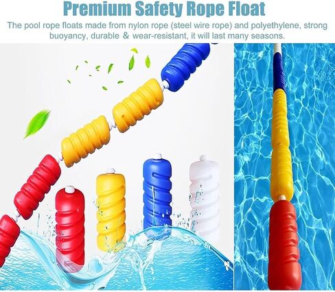 Pool Lane Dividers Swimming Pool Safety Anchor Divider Rope Safety Lane for Swimming Training Competition in Saudi Arabia
