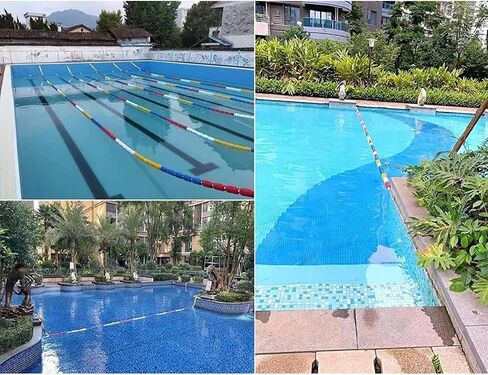 Pool Lane Dividers Swimming Pool Safety Anchor Divider Rope Safety Lane for Swimming Training Competition in Saudi Arabia
