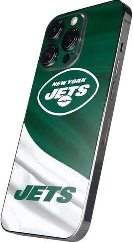غلاف هاتف Skinit متوافق مع iPhone 15 Pro - تصميم NFL New York Jets مرخص رسميًا in Saudi Arabia