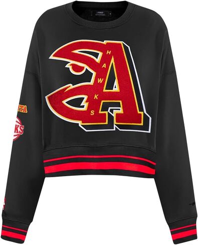 Pro Standard NBA womens Womens Nba Mash Up Brushed Back French Terry Crewneck Sweatshirt in Saudi Arabia