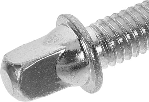 6 Pcs Snare and Bass Drum Tension Rod Screws - Key Accessories for Drum Kit Components With Washers in Saudi Arabia