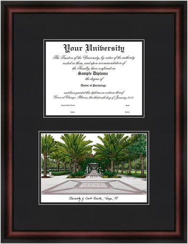 Campus Images University of South Florida Diplomate Photo Frame in Saudi Arabia
