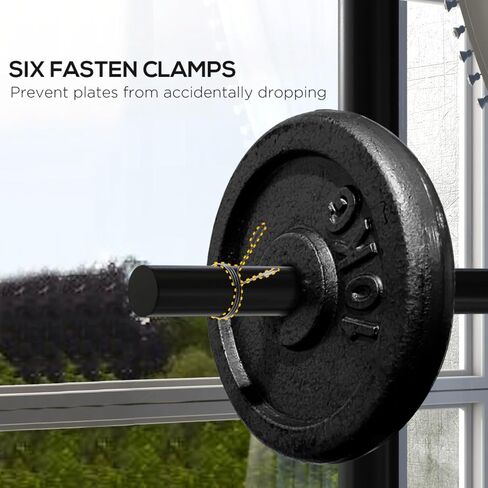Olympic Bumper Weight Plate Rack Holder for 2 inch Plates and Bars, with 4 Transport Wheels and 6 Fasten Clamps, 440lbs Capacity in Saudi Arabia