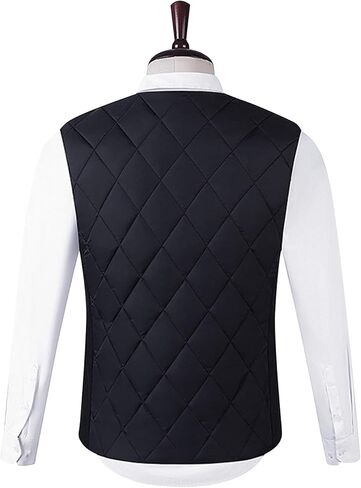 سترات شتوية للرجال والنساء برقبة على شكل V 2 تحكم 16 منطقة جيليه سترة دافئة سترات مبطنة خفيفة الوزن in Kuwait