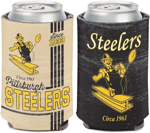 WinCraft Pittsburgh Steelers Can Cooler Vintage Design in Saudi Arabia