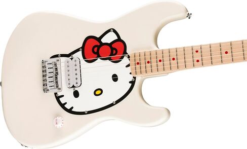 Fender® x Hello Kitty® White Stratocaster® in Saudi Arabia