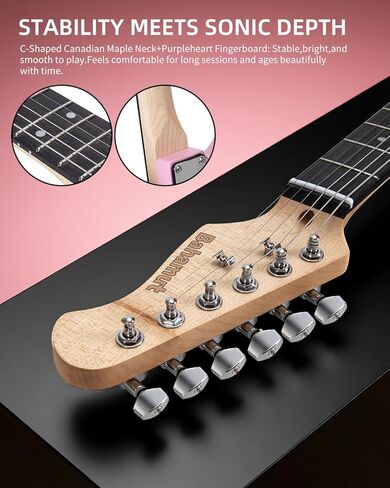 جيتار كهربائي من باهاموت مقاس 39 بوصة، غيتار كهربائي مع لمسة نهائية من بقايا نمط ساحل كاليفورنيا باللونين الأحمر والأزرق، وعنق القيقب الكندي ولوحة أصابع على شكل قلب أرجواني، ولاقطات SSS وجسر اهتزاز القفل in Kuwait