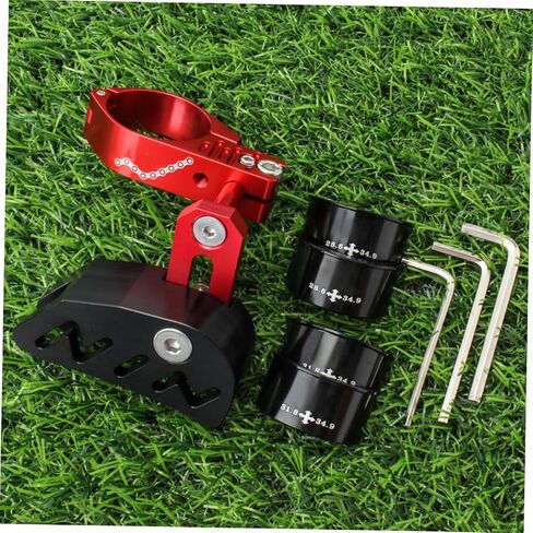 GANAZONO 1Set Bike Chain Stabilizer for Single Disc Lightweight Tensioner with Conversion Sleeves for Seat Posts Prevents Chain Drop Bumping for Mountain Biking in Saudi Arabia