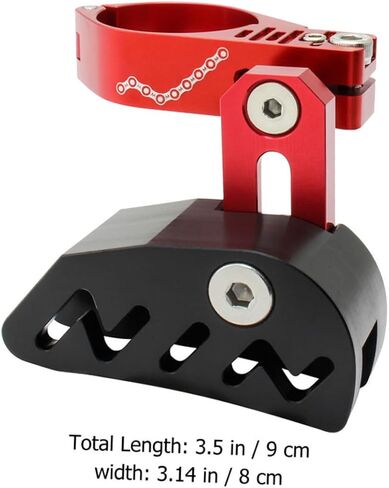 Toyvian 1Set Bike Chain Stabilizer Folding Chain Tensioner Single Disc Chain Deflector Lightweight Sturdy Design for Mountain Biking Prevents Chain Drop Bumping in Saudi Arabia