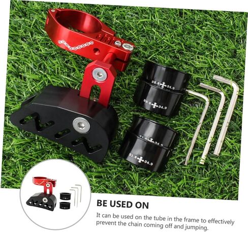 Toyvian 1Set Bike Chain Stabilizer Folding Chain Tensioner Single Disc Chain Deflector Lightweight Sturdy Design for Mountain Biking Prevents Chain Drop Bumping in Saudi Arabia