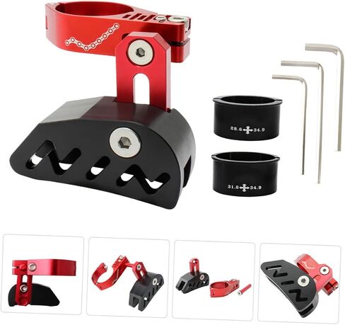 Toyvian 1Set Bike Chain Stabilizer Folding Chain Tensioner Single Disc Chain Deflector Lightweight Sturdy Design for Mountain Biking Prevents Chain Drop Bumping in Saudi Arabia
