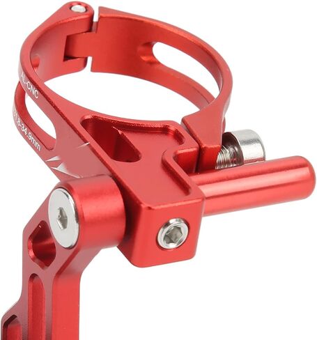Lebycle Universial Mountain Bike Chain Guide Protector Aluminium Alloy Bike Chain Deflectors (Red) in Saudi Arabia