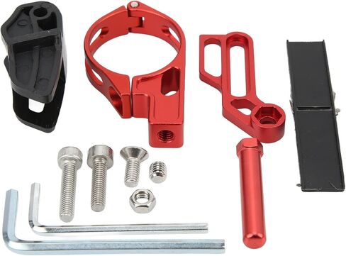 Lebycle Universial Mountain Bike Chain Guide Protector Aluminium Alloy Bike Chain Deflectors (Red) in Saudi Arabia