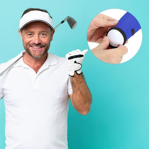 Golf Ball Carry Bag, 2Pack Golf Tee Holder Pouch Portable Neoprene Golf Ball Holder with Clip for Men and Women Storage Gifts, 2 Color in Saudi Arabia