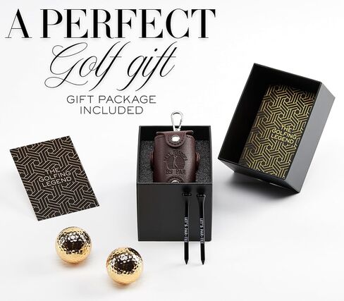 Grandpa Gifts Golf Ball & Tee Holder with 2 Balls and 2 Tees - Grandpa Golf Gifts Accessories for Men in Saudi Arabia