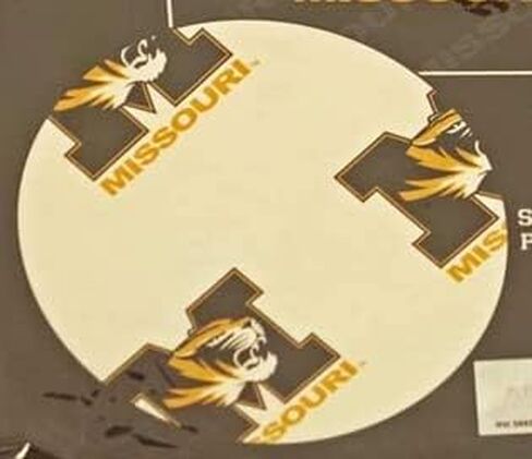 طقم ملاءة سرير توأم طويلة جدًا من Northwest Missouri Mizzou Tigers مع غطاء وسادة in Saudi Arabia