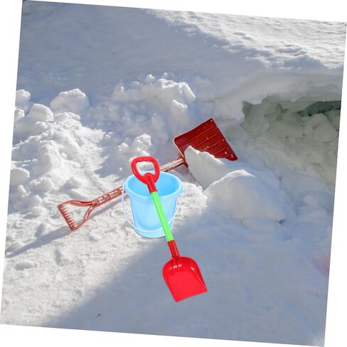 Vaguelly 1set Snow Set Includes Snow Shovel Bucket for Winter Sandbox Activities Lightweight Easy to Carry Random Color in Saudi Arabia