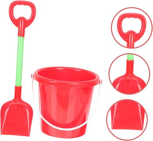 Vaguelly 1set Snow Set Includes Snow Shovel Bucket for Winter Sandbox Activities Lightweight Easy to Carry Random Color in Saudi Arabia