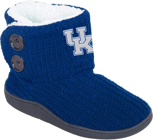 FOCO NCAA Kentucky Wildcats Womens Knit 2 Button Boot, Team Color, Large / 9-10 in Saudi Arabia