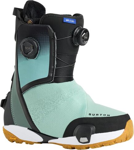 حذاء Waverange X Step On Snowboard للسيدات من Burton، مقاس 5، أخضر داكن in Saudi Arabia