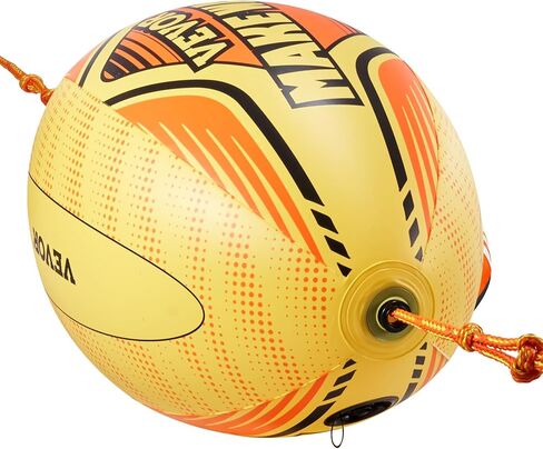 VEVOR Booster Ball, Towable Tube Rope Performance Ball, Thickened PVC Inflatable Booster Balls for Boating and Water Sports - with High Tensile Strength Rope and Speed Safety Valve in Kuwait